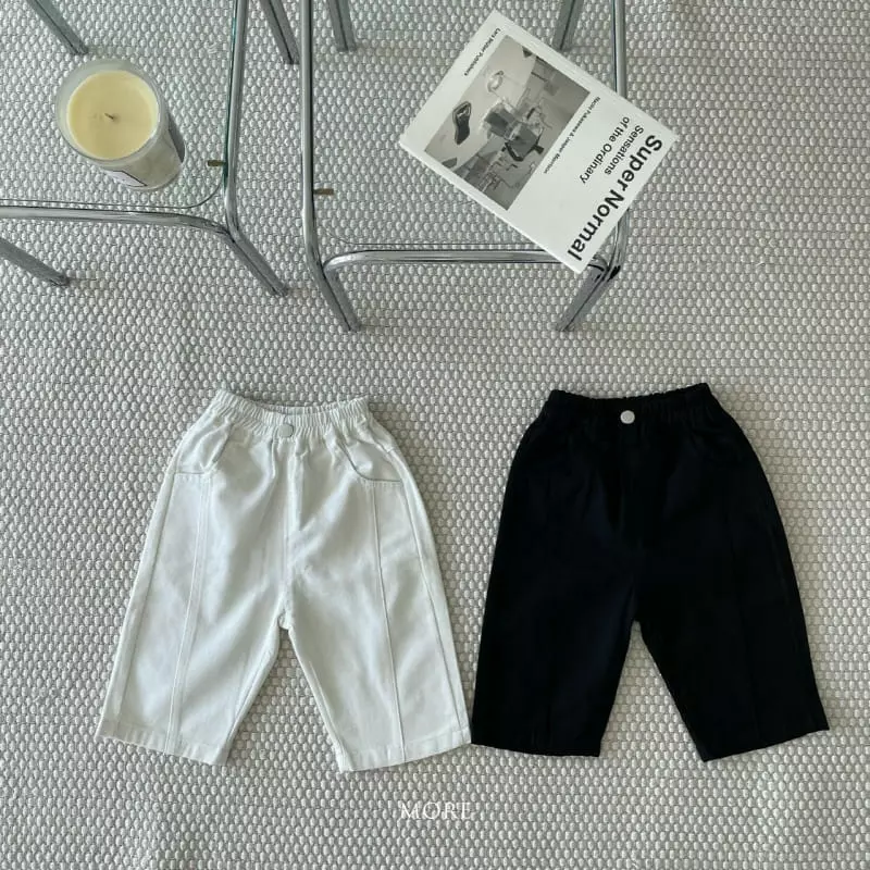 More - Korean Children Fashion - #toddlerclothing - Denim Capri Jeans