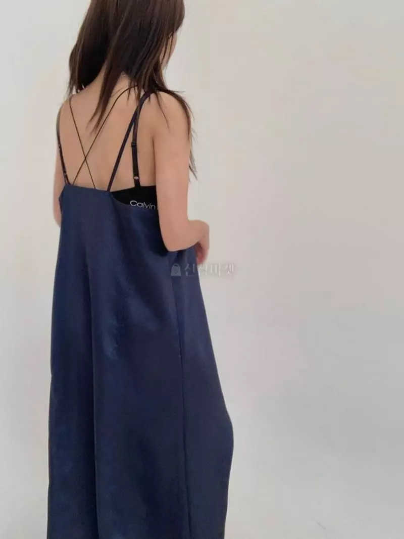 Mosaic - Korean Women Fashion - #womensfashion - Shatin String One-piece - 4
