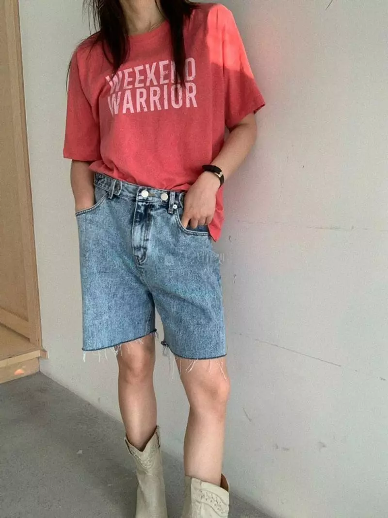 Mosaic - Korean Women Fashion - #momslook - Button Jeans - 3