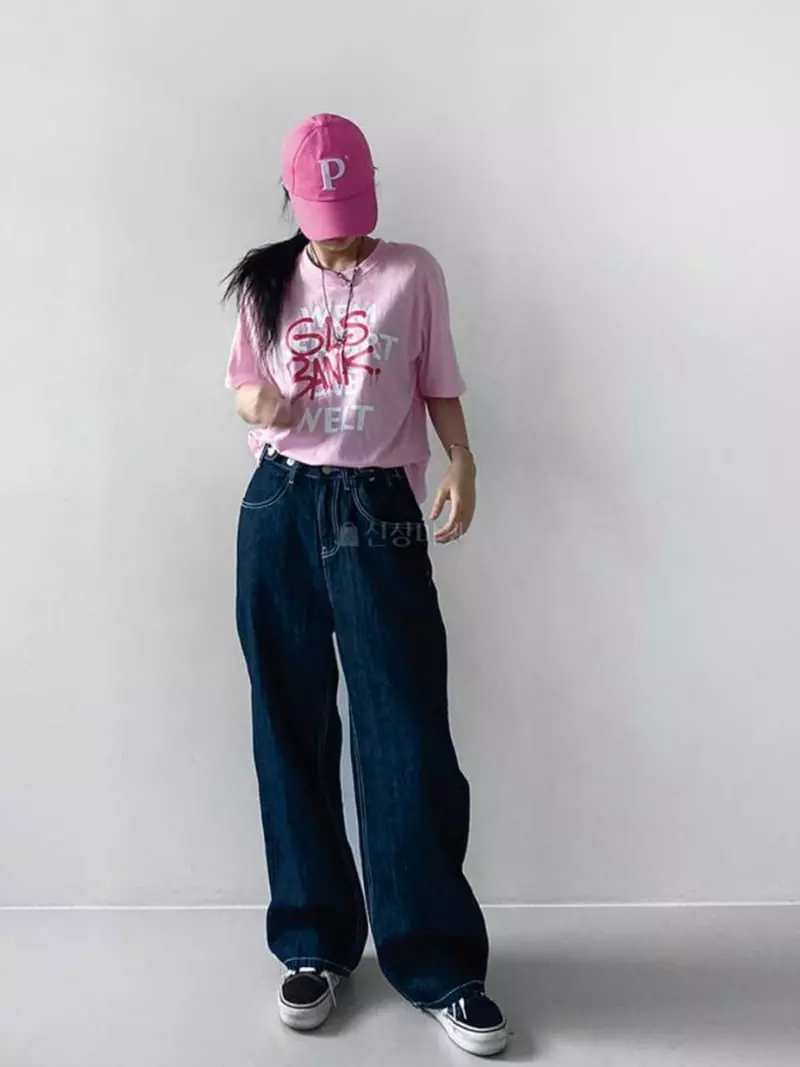 Mosaic - Korean Women Fashion - #womensfashion - Bank Tee - 4