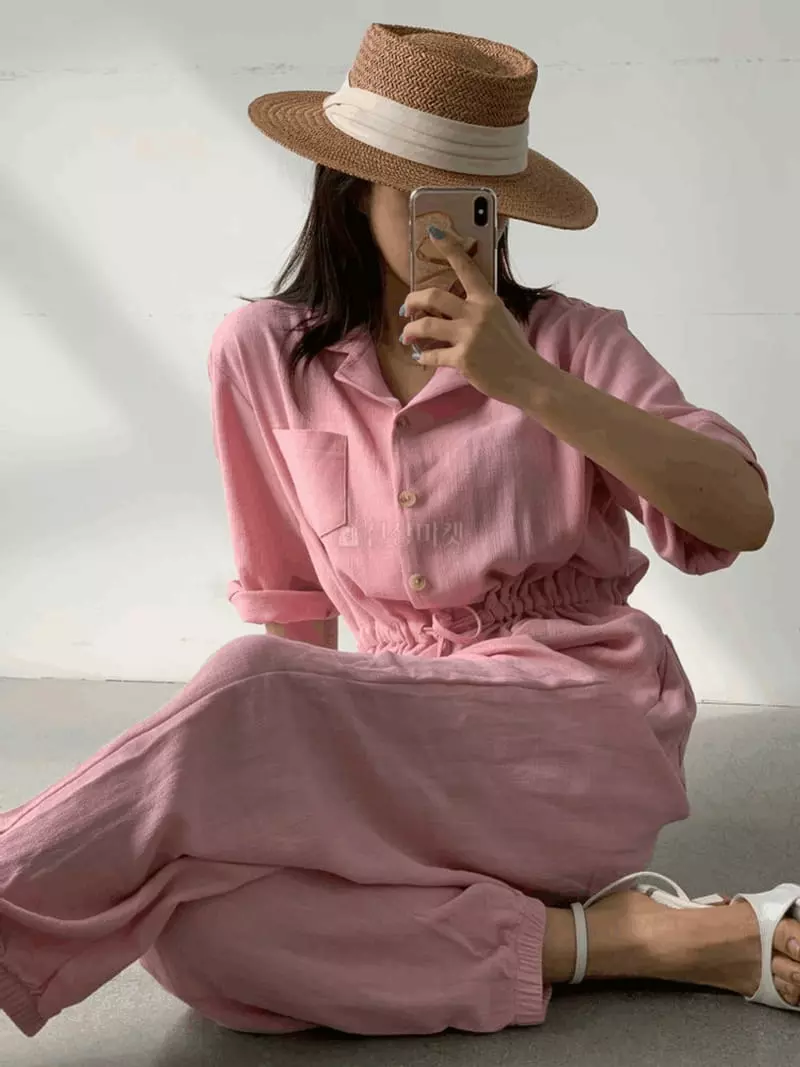Mosaic - Korean Women Fashion - #momslook - Overalls Jumpsuit