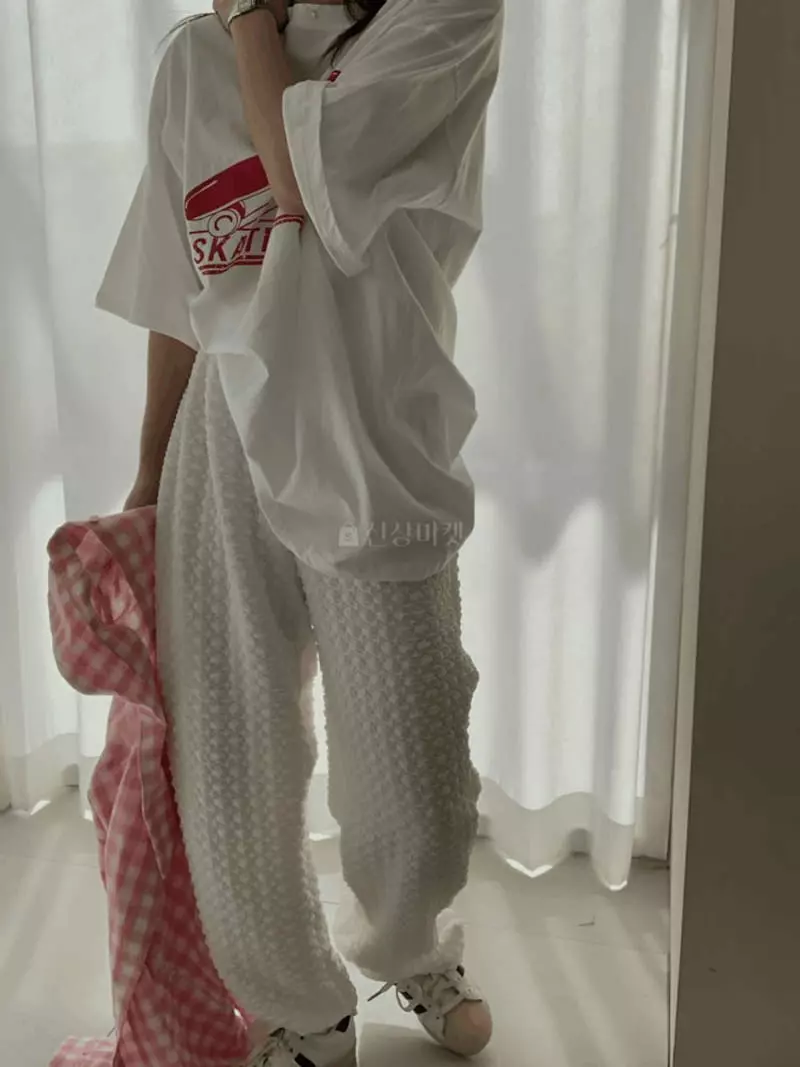 Mosaic - Korean Women Fashion - #shopsmall - Color Wide Pants