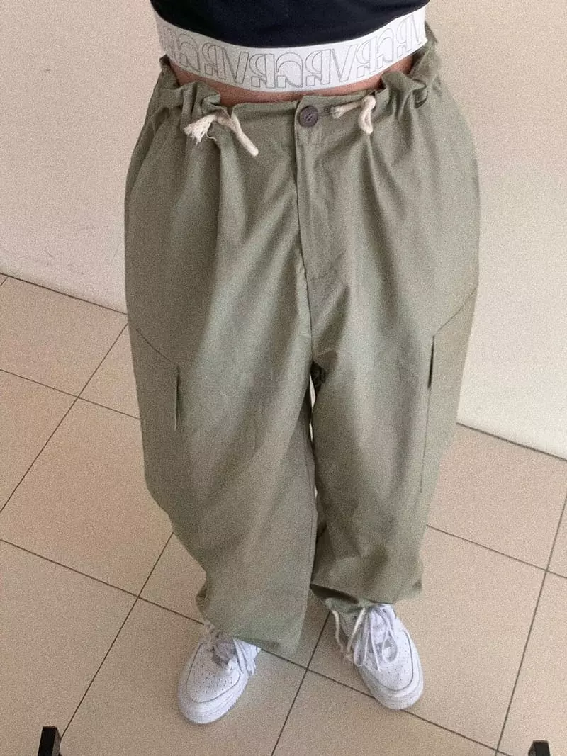 Mosaic - Korean Women Fashion - #thelittlethings - Cargo Wide Pants