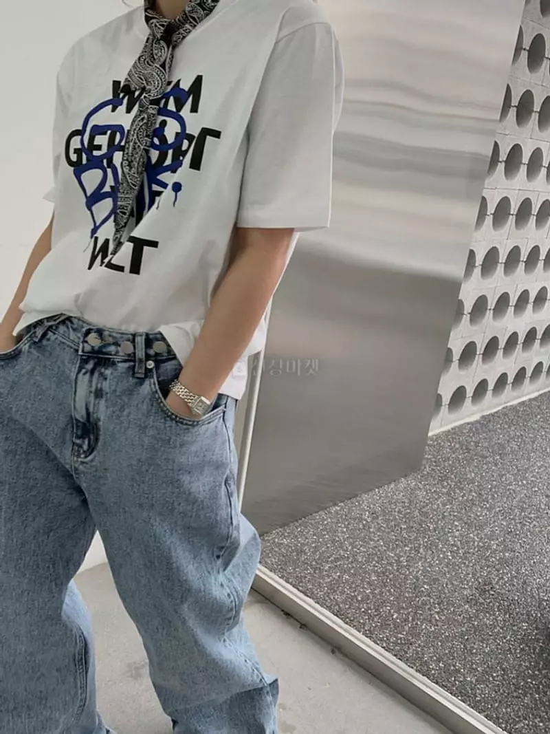 Mosaic - Korean Women Fashion - #womensfashion - Bank Tee - 3