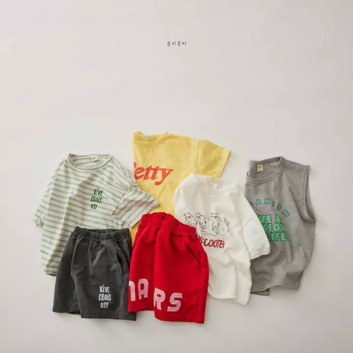 Mui Mui - Korean Children Fashion - #childofig - Beach Cruiser Shorts - 4