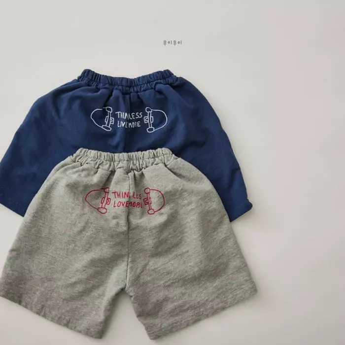 Mui Mui - Korean Children Fashion - #kidsshorts - Board Washing Shorts