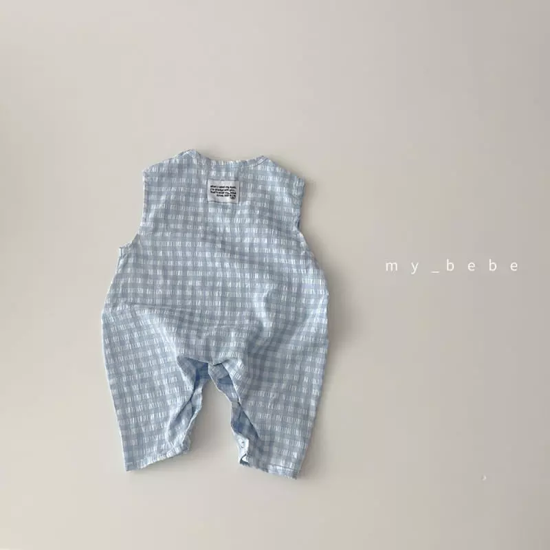 My Bebe - Korean Baby Fashion - #babyfever - Check Check Bodysuit