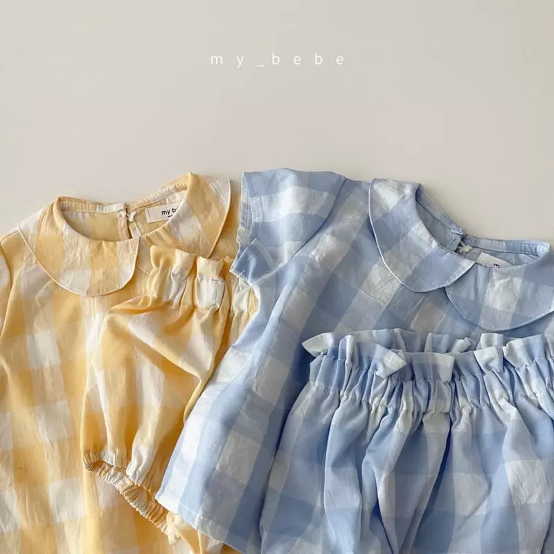 My Bebe - Korean Baby Fashion - #babygirlfashion - Lovely Top Bloomer Set