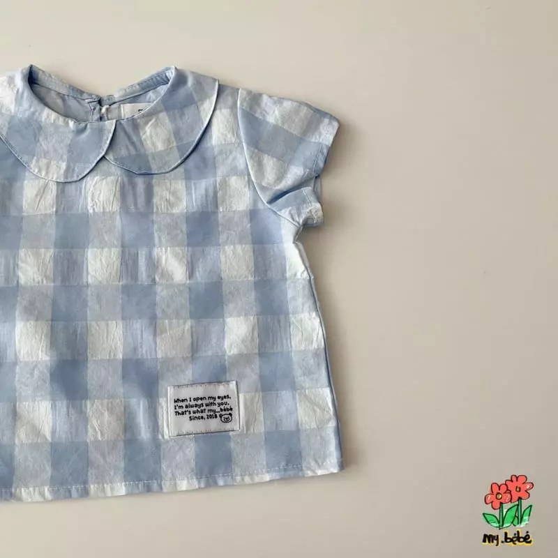 My Bebe - Korean Baby Fashion - #babyoutfit - Lovely Top Bloomer Set - 5