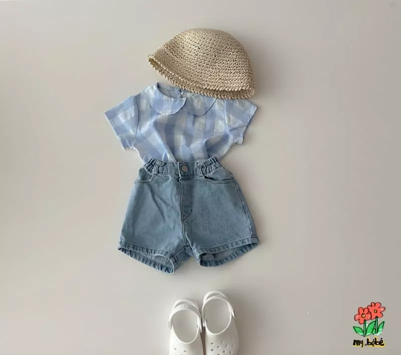 My Bebe - Korean Baby Fashion - #onlinebabyshop - Lovely Top Bloomer Set - 9