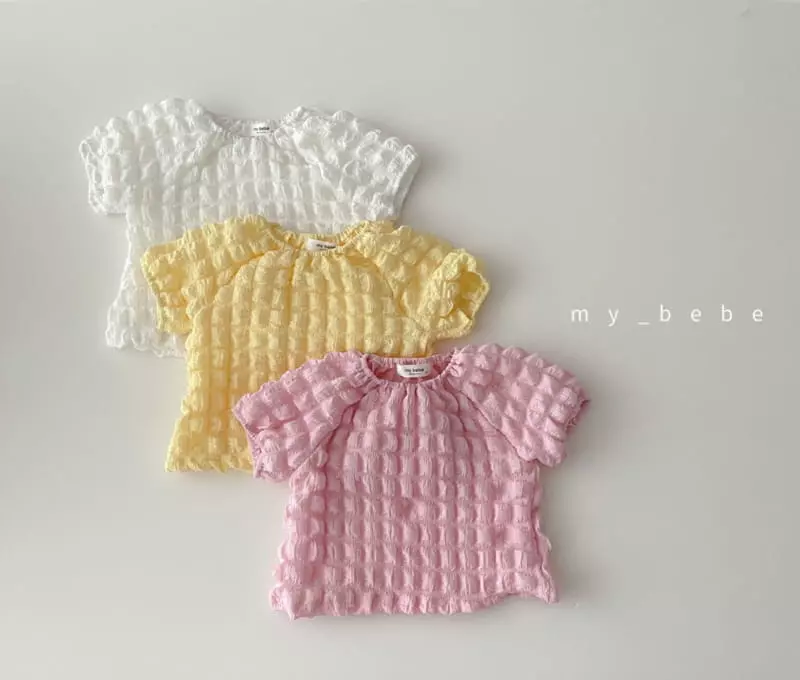 My Bebe - Korean Children Fashion - #childofig - Olock Blouse - 9