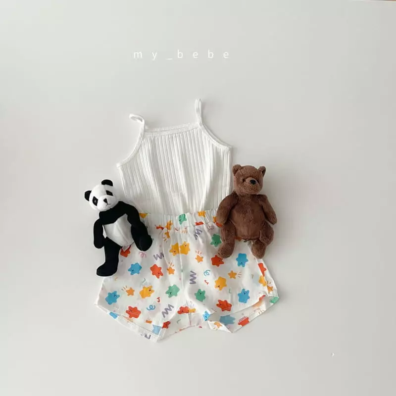 My Bebe - Korean Children Fashion - #designkidswear - Lingun Top Bottom Set - 7