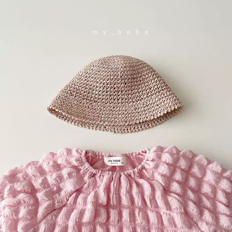 My Bebe - Korean Children Fashion - #kidsstore - Mango Bucket Hat - 8