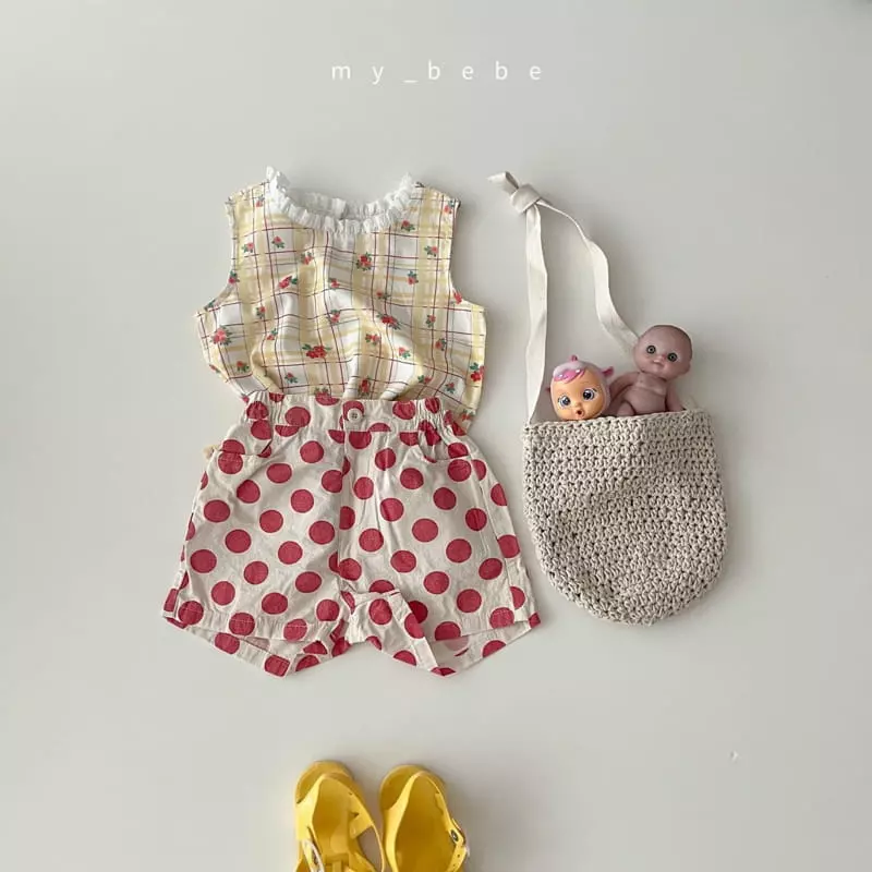 My Bebe - Korean Children Fashion - #minifashionista - Mesh Cross Bag - 10