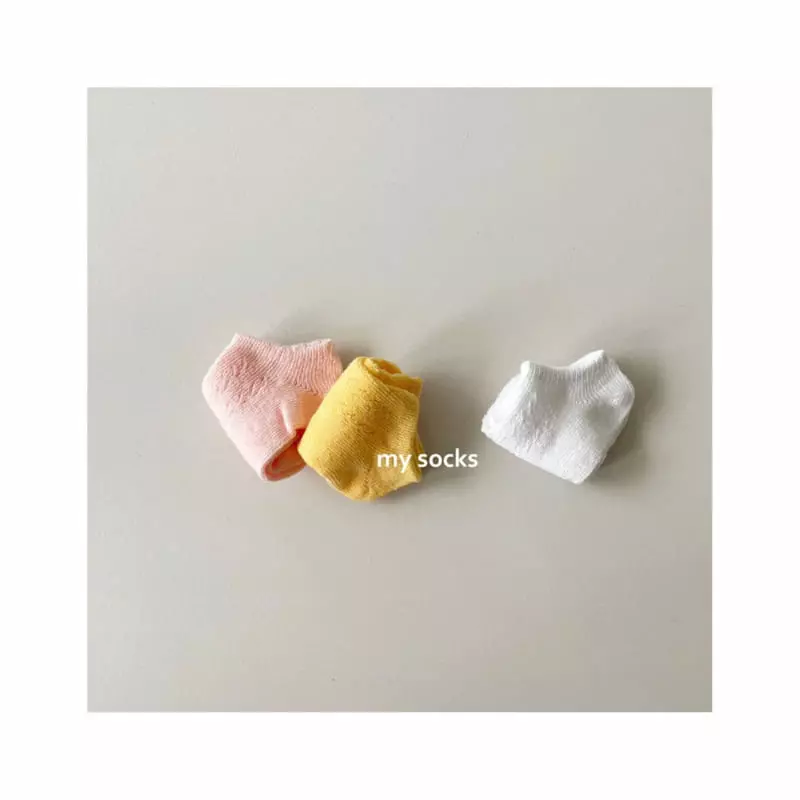 My Socks - Korean Children Fashion - #discoveringself - Cotton Candy Socks Set - 3