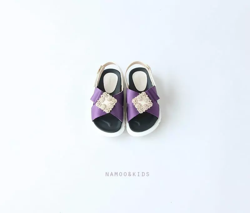 Namoo & Kids - Korean Children Fashion - #childrensboutique - Chess Cubic Sandals - 4