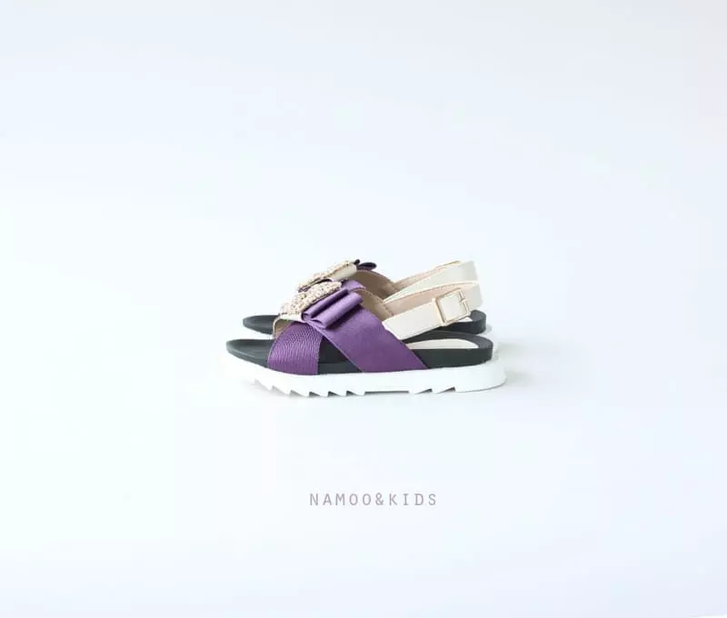 Namoo & Kids - Korean Children Fashion - #fashionkids - Chess Cubic Sandals - 6