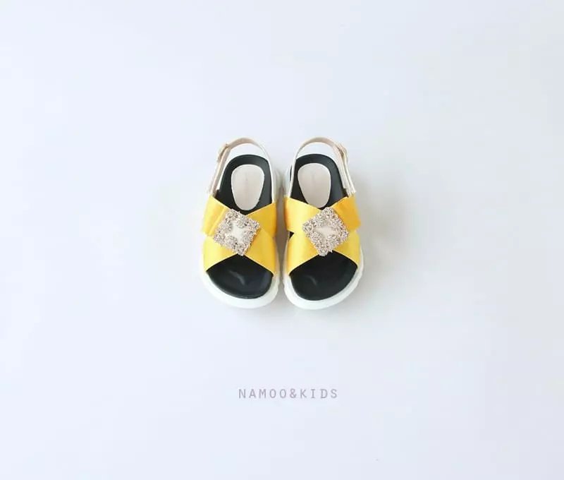 Namoo & Kids - Korean Children Fashion - #kidsshorts - Chess Cubic Sandals - 7