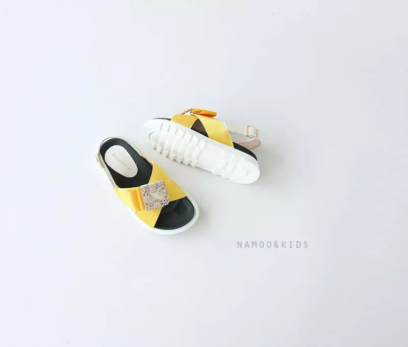 Namoo & Kids - Korean Children Fashion - #kidzfashiontrend - Chess Cubic Sandals - 9