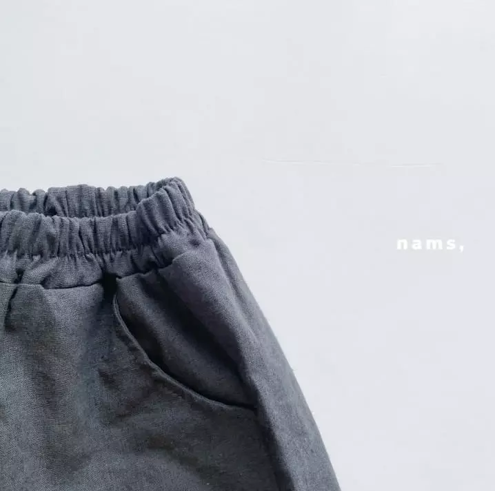 Nams - Korean Children Fashion - #designkidswear - Linen Summer Pants - 4