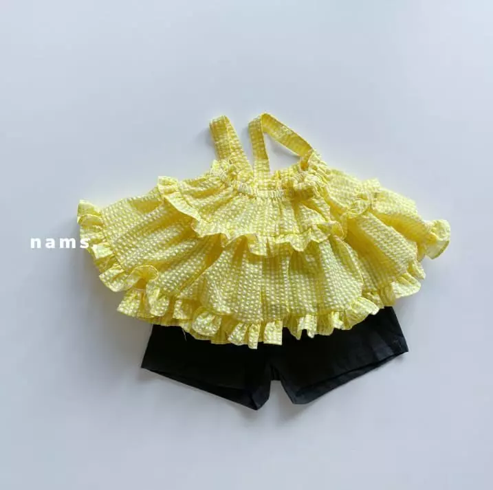 Nams - Korean Children Fashion - #littlefashionista - Check Cancan Blouse - 12