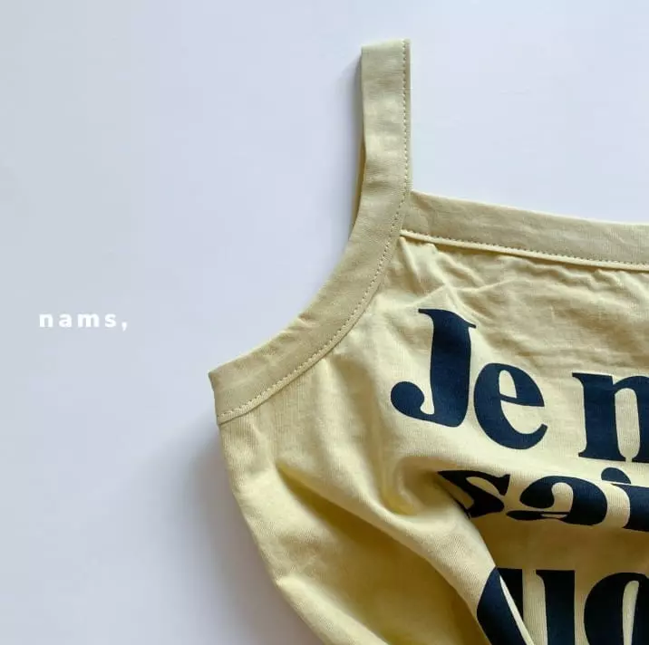 Nams - Korean Children Fashion - #littlefashionista - June Sleeveless Top Bottom Set - 11