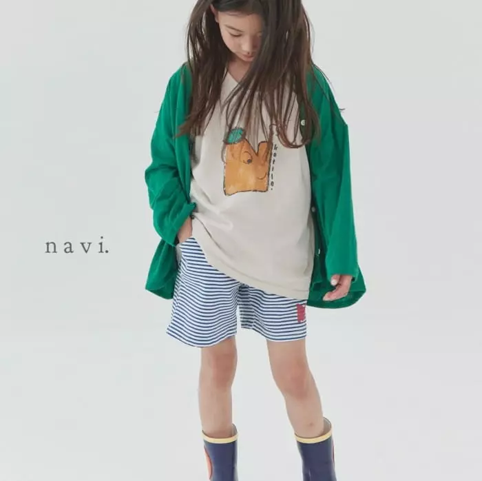 Navi - Korean Children Fashion - #childofig - Poky Shorts - 2