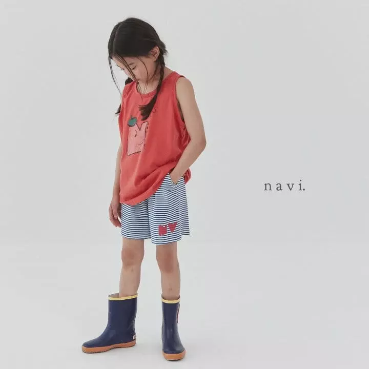 Navi - Korean Children Fashion - #childrensboutique - Port Sleeveless - 5