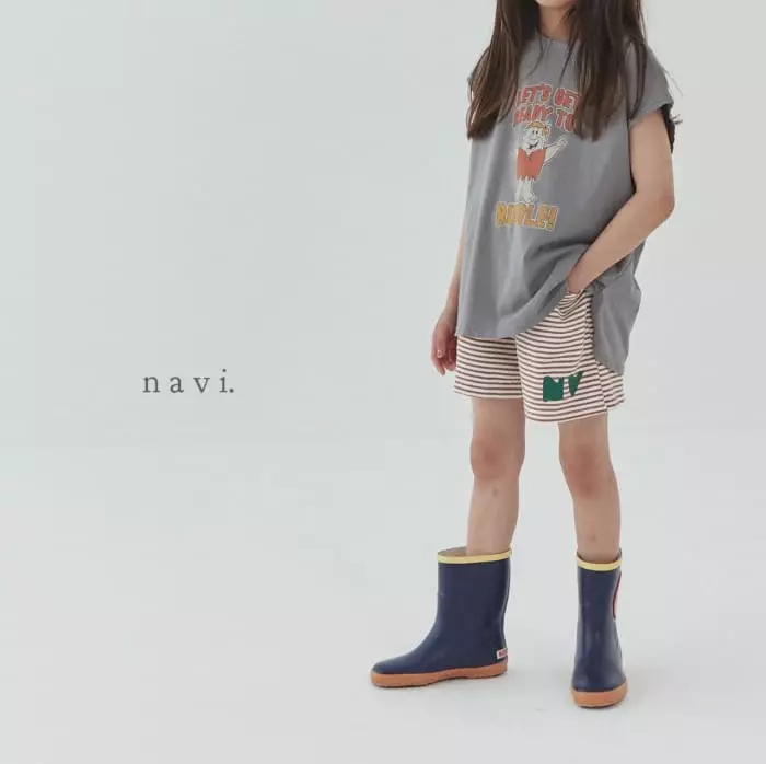 Navi - Korean Children Fashion - #childrensboutique - Poky Shorts - 4