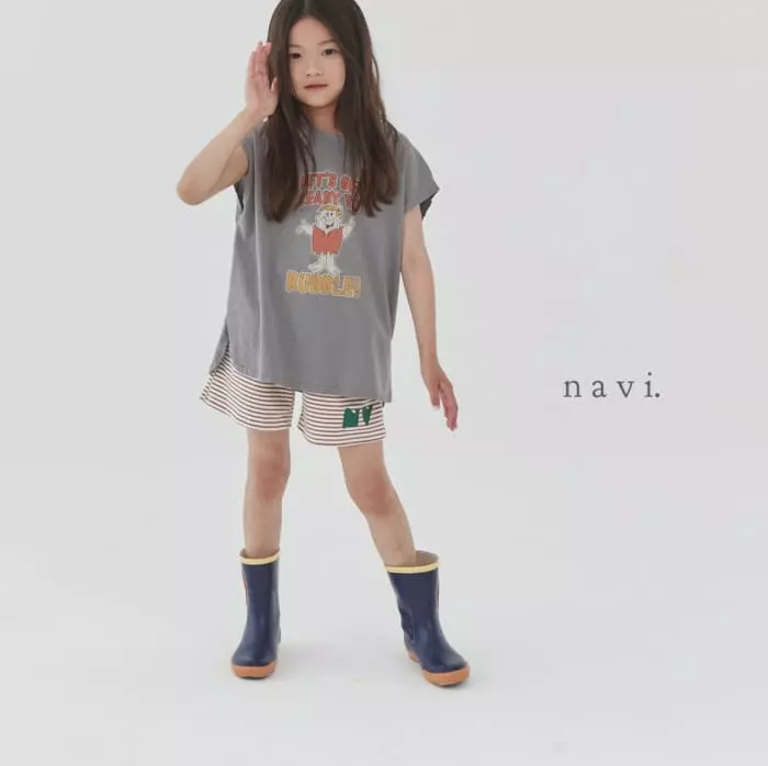 Navi - Korean Children Fashion - #discoveringself - Poky Shorts - 5