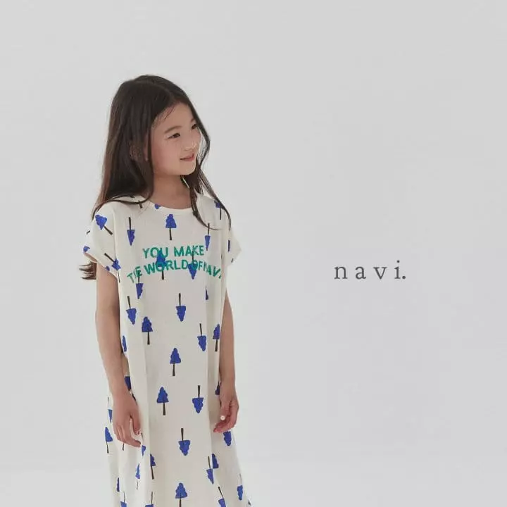 Navi - Korean Children Fashion - #kidsshorts - Tree One-piece - 11