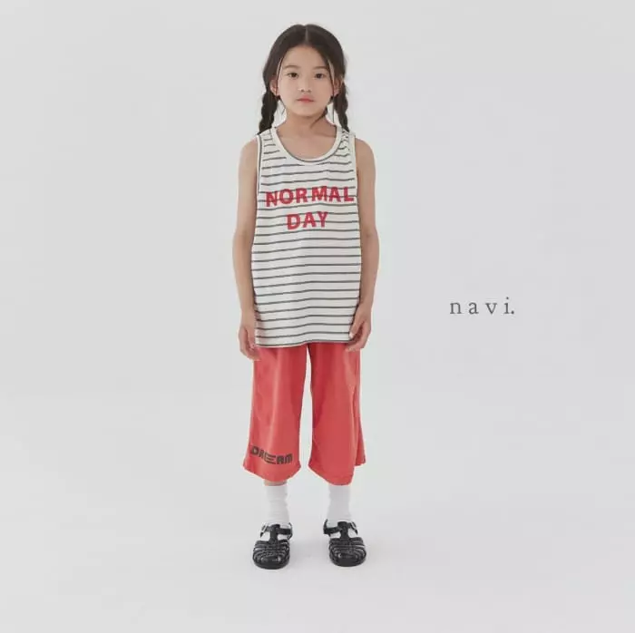 Navi - Korean Children Fashion - #kidsshorts - Nomal Sleeveless - 6