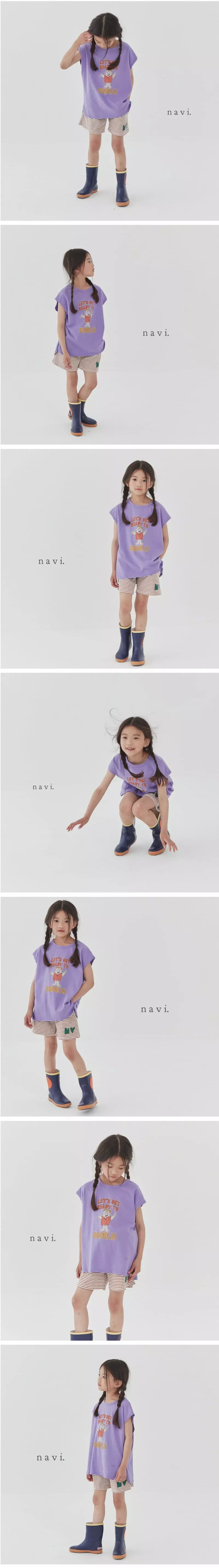 Navi - Korean Children Fashion - #kidsstore - Rubble Sleeveless