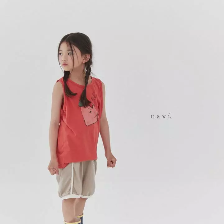 Navi - Korean Children Fashion - #prettylittlegirls - Port Sleeveless - 2