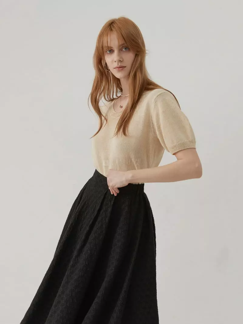 Neroli36 - Korean Women Fashion - #momslook - Hanzi Knit - 3