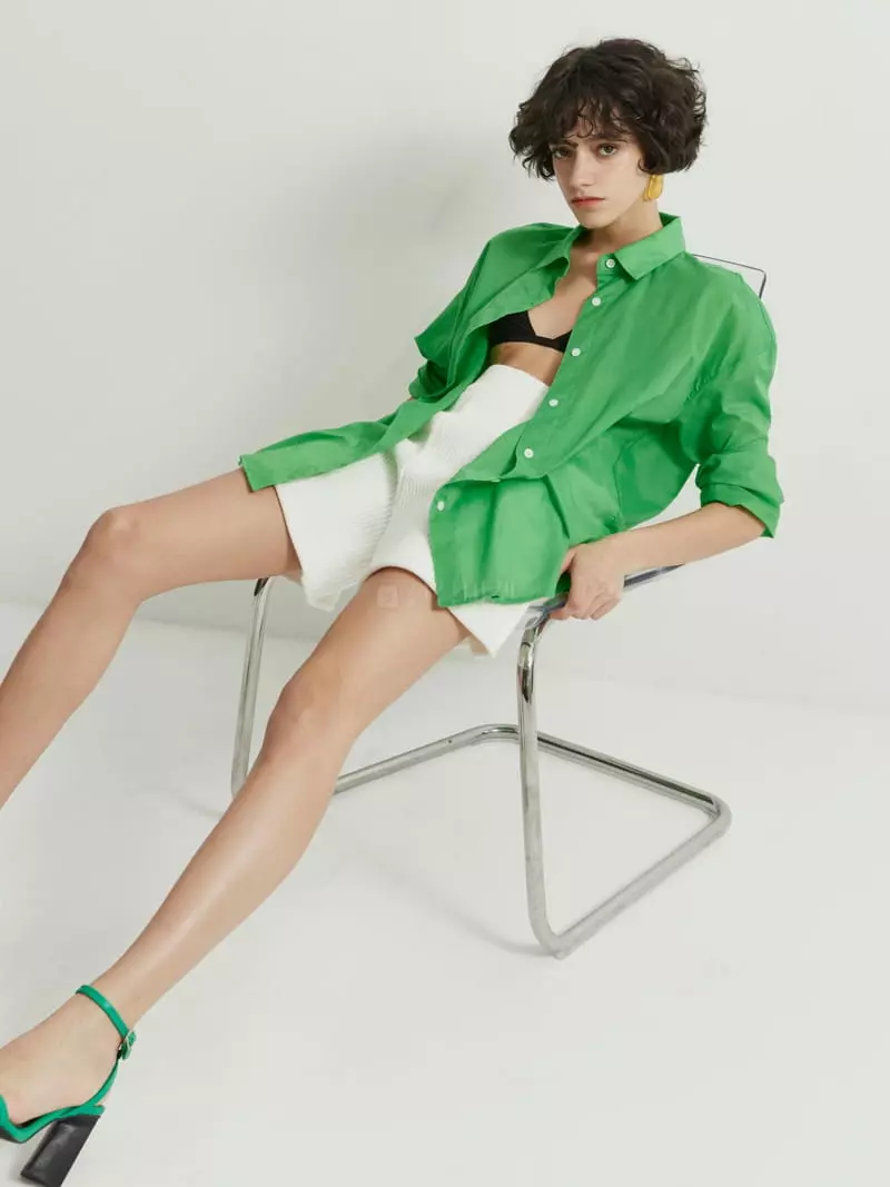 Neroli36 - Korean Women Fashion - #restrostyle - Drop Shirt
