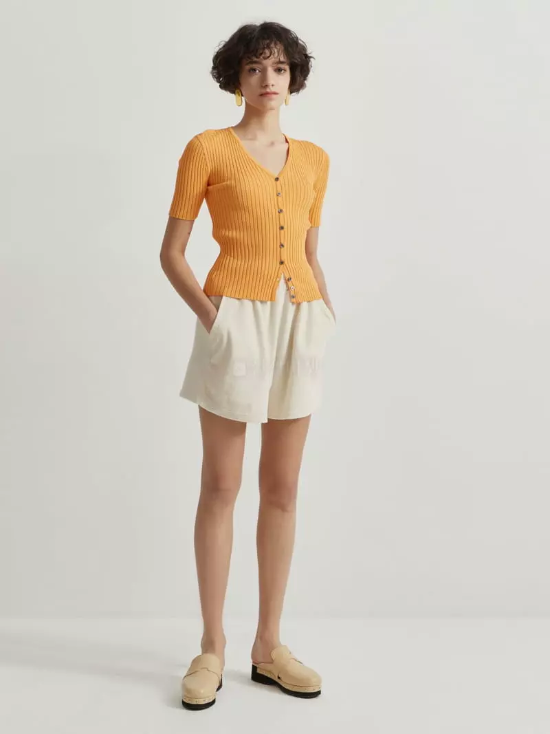 Neroli36 - Korean Women Fashion - #vintageinspired - Terry Shorts - 4