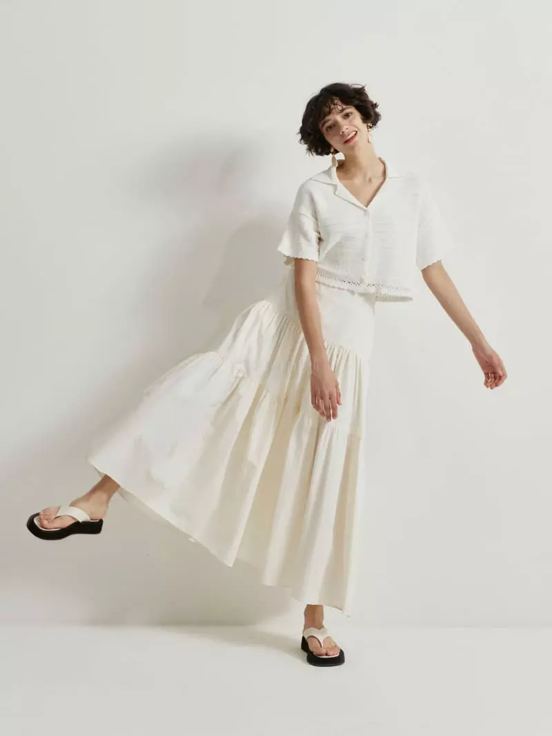 Neroli36 - Korean Women Fashion - #vintagekidsstyle - Scsi Collar Knit