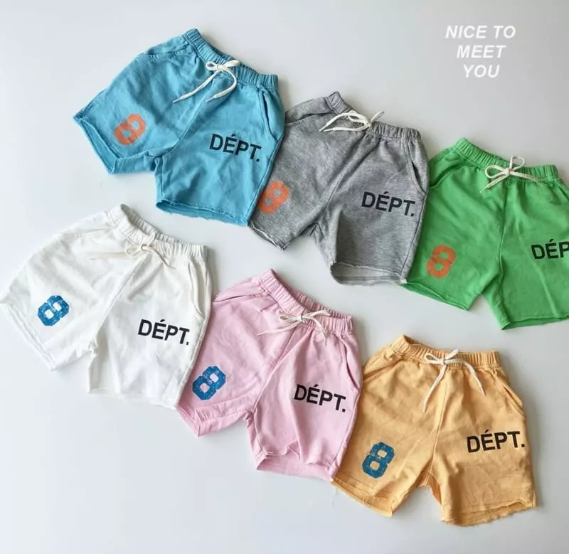 Nice To Meet You - Korean Children Fashion - #childofig - Smooth Shorts