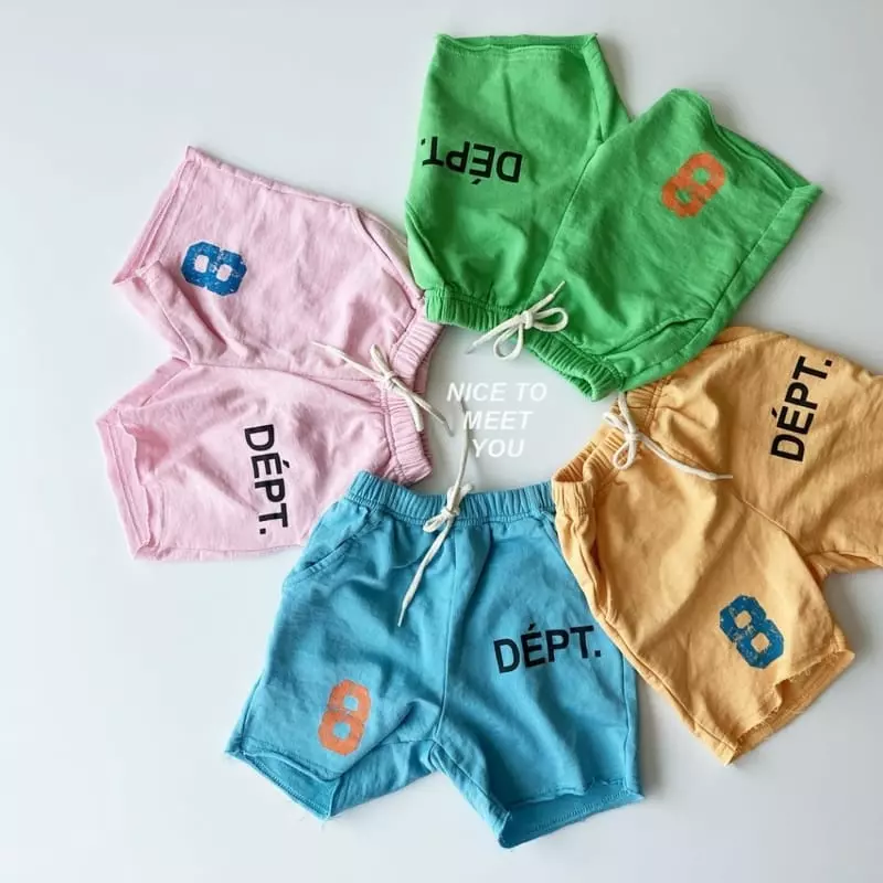 Nice To Meet You - Korean Children Fashion - #childofig - Smooth Shorts - 2
