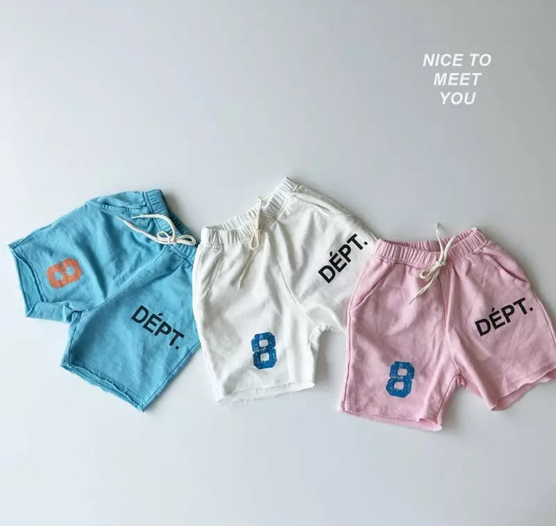 Nice To Meet You - Korean Children Fashion - #childrensboutique - Smooth Shorts - 3