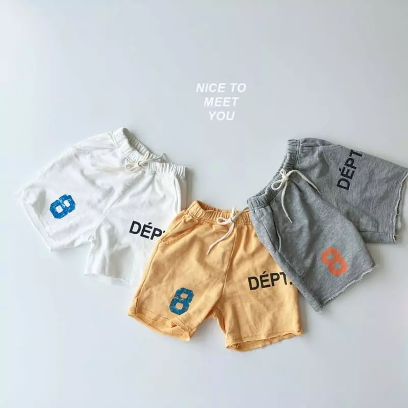 Nice To Meet You - Korean Children Fashion - #childrensboutique - Smooth Shorts - 4