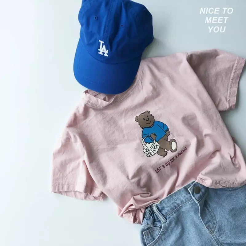 Nice To Meet You - Korean Children Fashion - #designkidswear - Brunch Tee