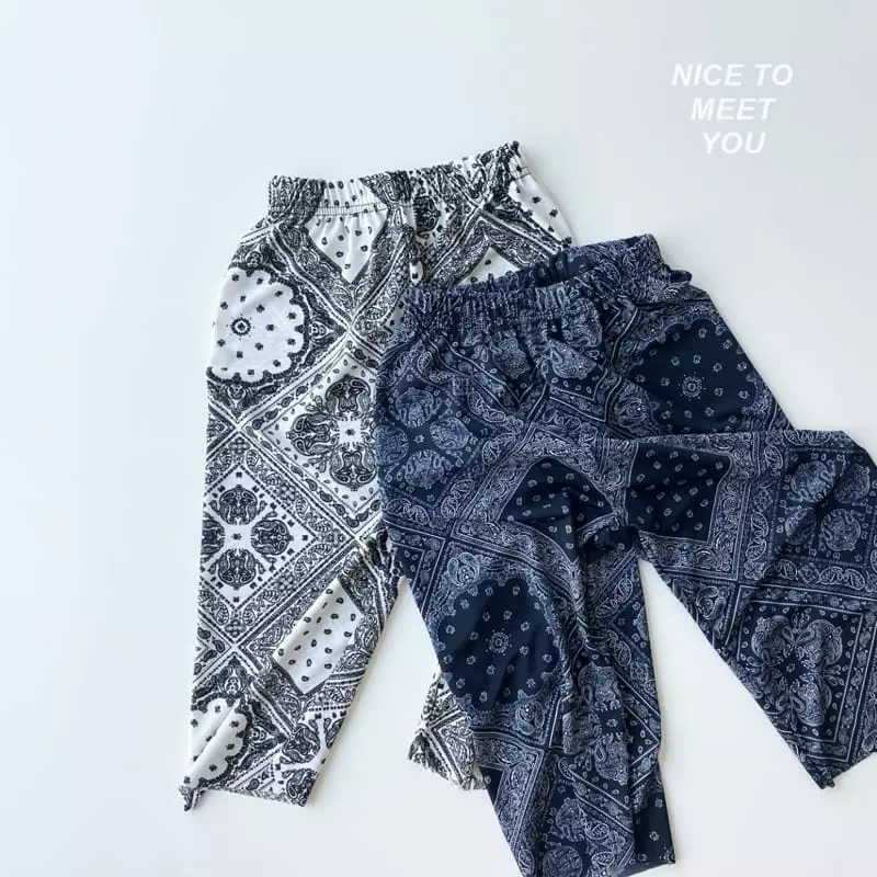 Nice To Meet You - Korean Children Fashion - #discoveringself - Bingsu Wide Pants - 3