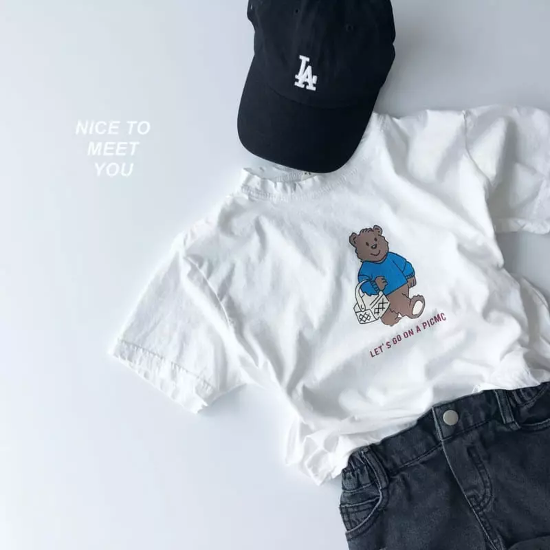 Nice To Meet You - Korean Children Fashion - #fashionkids - Brunch Tee - 3