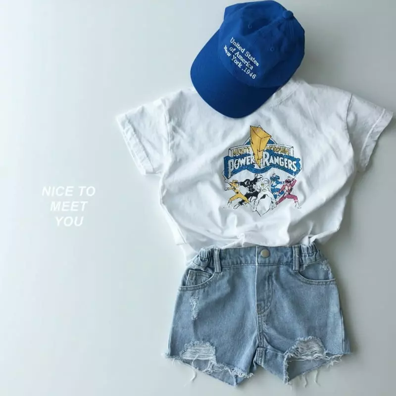 Nice To Meet You - Korean Children Fashion - #fashionkids - Power Tee