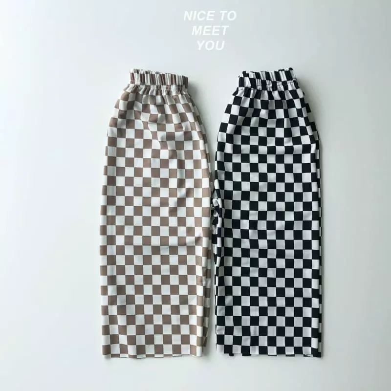 Nice To Meet You - Korean Children Fashion - #kidsshorts - Bingsu Wide Pants - 5