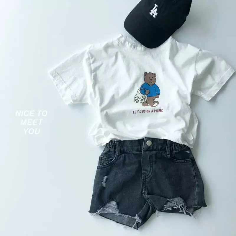 Nice To Meet You - Korean Children Fashion - #fashionkids - Brunch Tee - 4