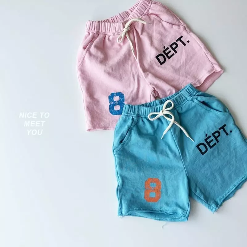 Nice To Meet You - Korean Children Fashion - #kidsstore - Smooth Shorts - 8