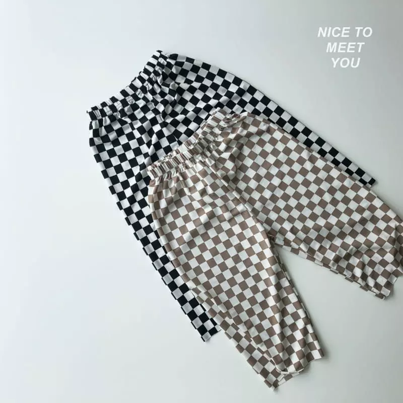 Nice To Meet You - Korean Children Fashion - #kidzfashiontrend - Bingsu Wide Pants - 7